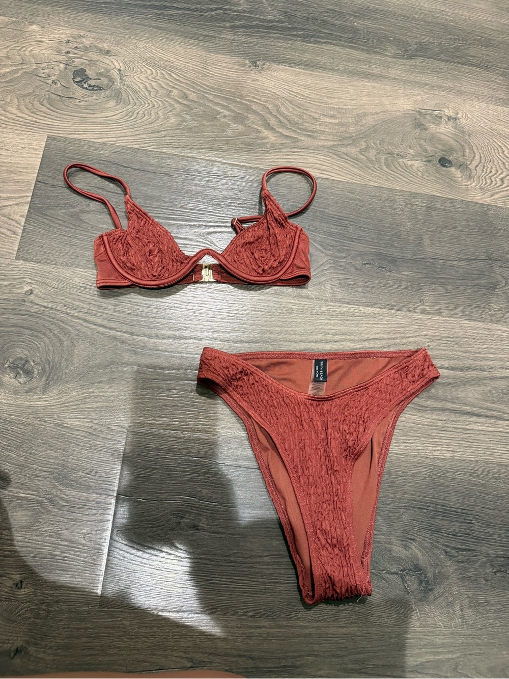 Rouched bikini